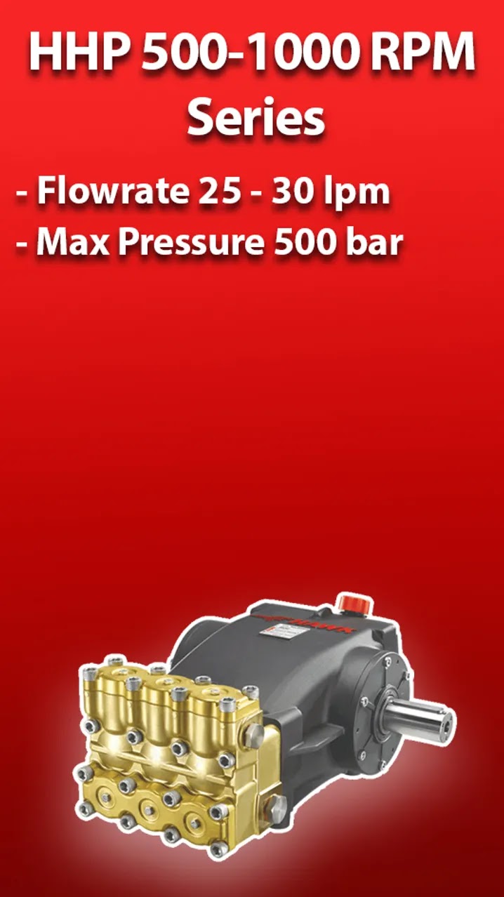 HAWK HHP Series 500 - 1000 RPM
