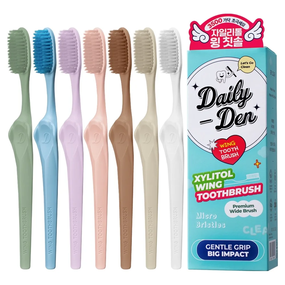 데일리덴 자일리톨 윙 초극세모 칫솔 한 달 사용 후 느낀 변화