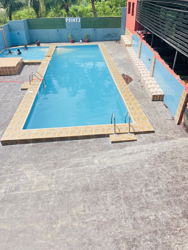 Swimming pool at Point 3 Hotel, Adeiso, Eastern Region Ghana