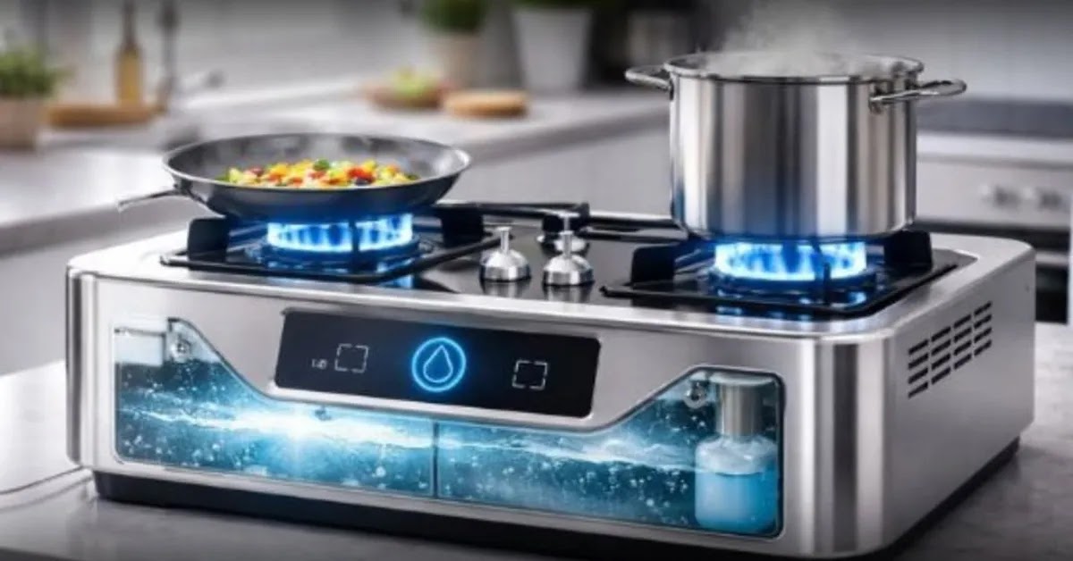 Hydrogen Stove Runs on Water, Aims to Replace LPG Cylinders
