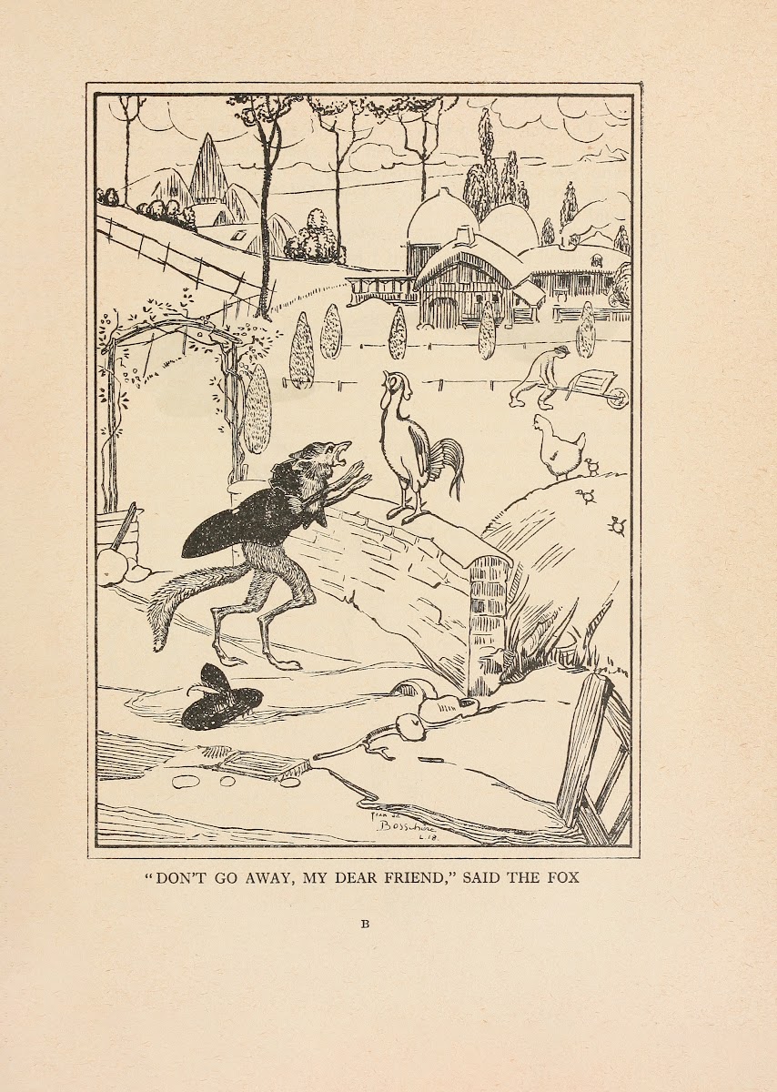 Dont go away my dear friend said the Fox 1918