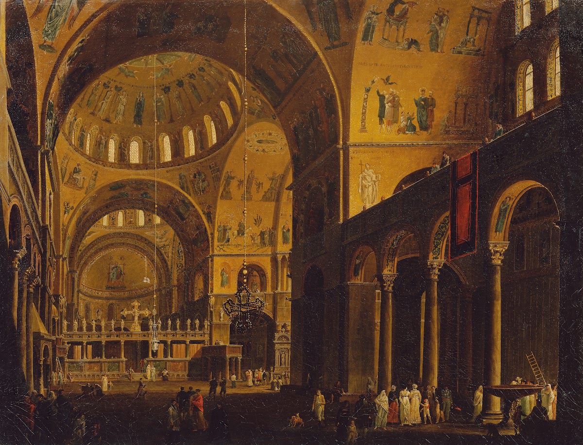 Das Innere von San Marco 18151816