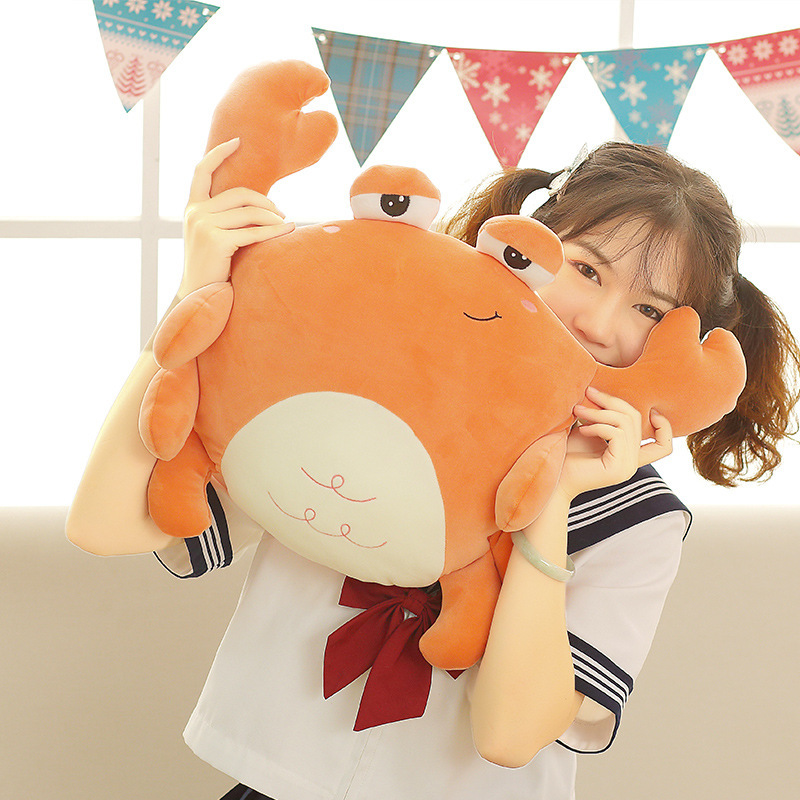 Plush Crab, Plush Toy and Pillow in One