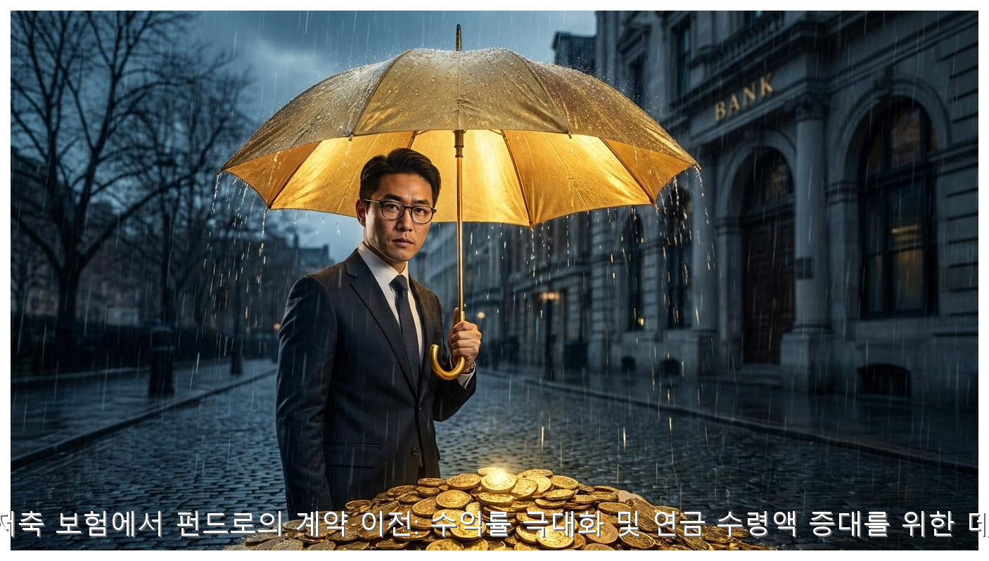 2026년 개인연금저축 보험에서 펀드로의 계약 이전: 수익률 극대화 및 연금 수령액 증대를 위한 데이터 기반 가이드 핵심 안내 및 분석 인포그래픽 (8)