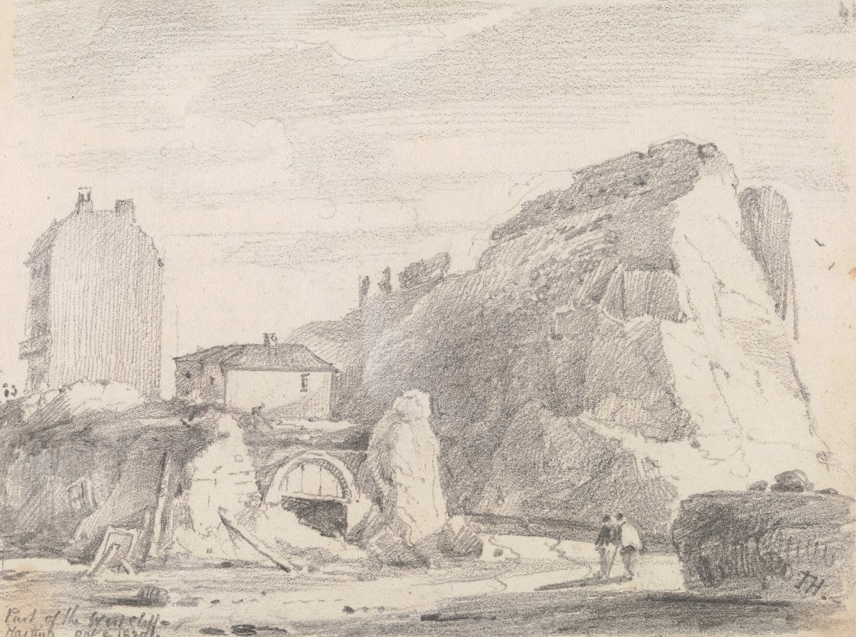 Part of the West Cliff Hastings 8 October 1820 1820