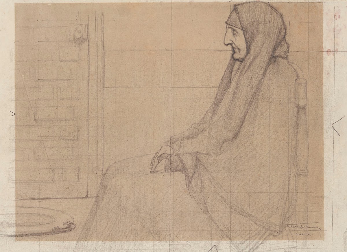 Portrait de vieille femme