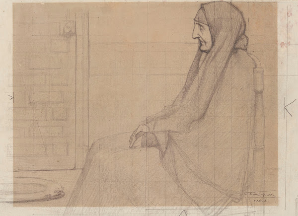 Portrait de vieille femme