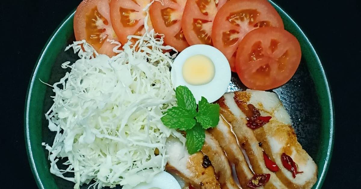 Thịt vai heo chiên nước tương