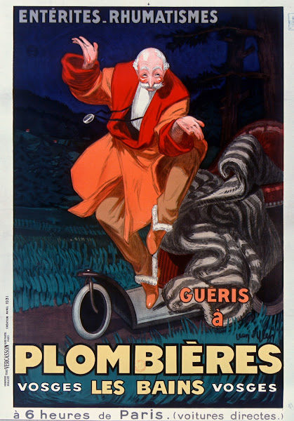 Entérites rhumatismes guéris à Plombières les Bains Vosges 1931