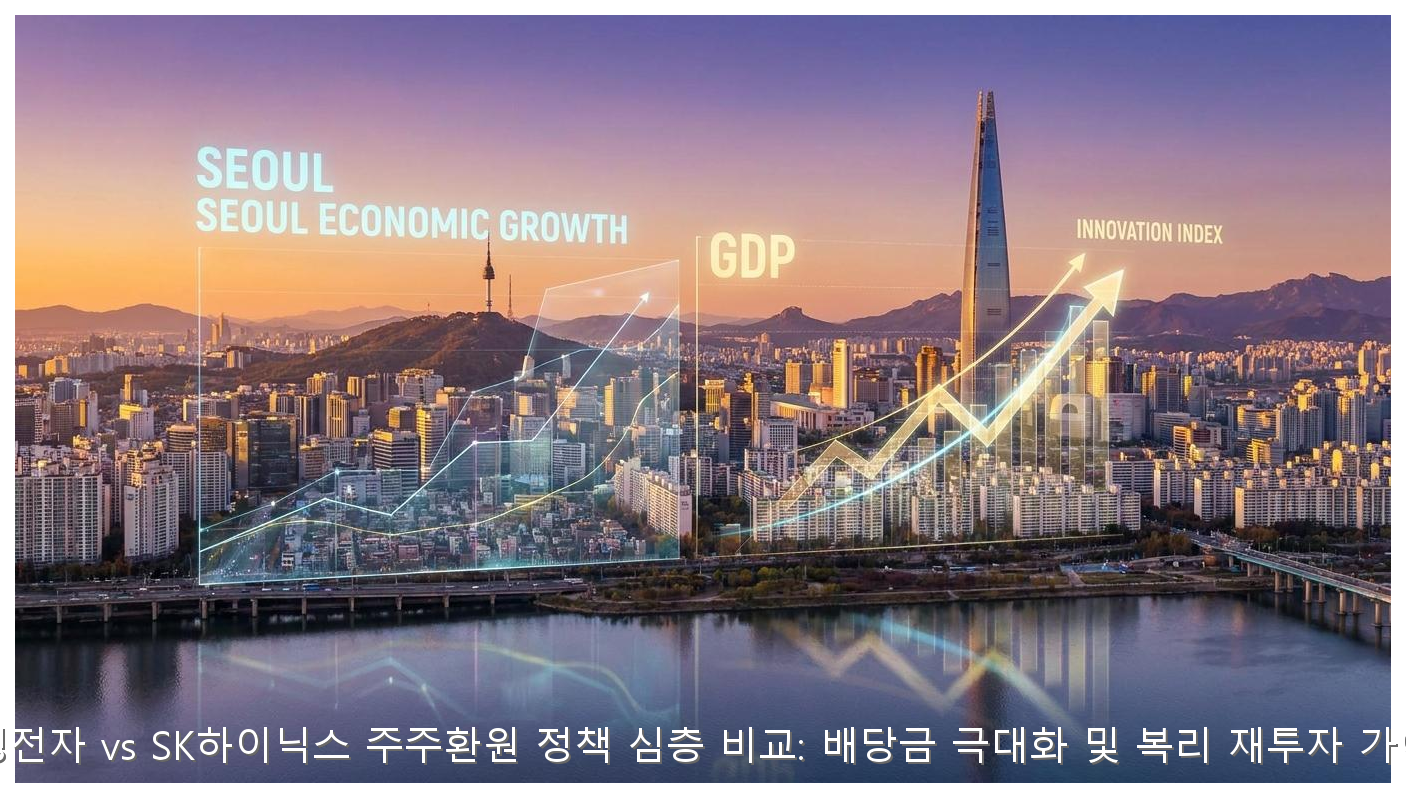 삼성전자 vs SK하이닉스 주주환원 정책 심층 비교: 배당금 극대화 및 복리 재투자 가이드 핵심 안내 및 분석 인포그래픽 (8)
