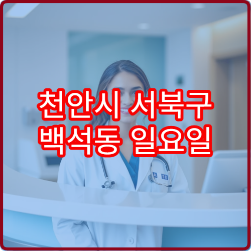 천안시 서북구 백석동 일요일 한의원 진료 병원 허리 통증 관리