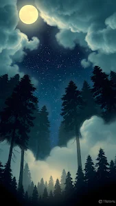 Majestic White Stallion Galloping