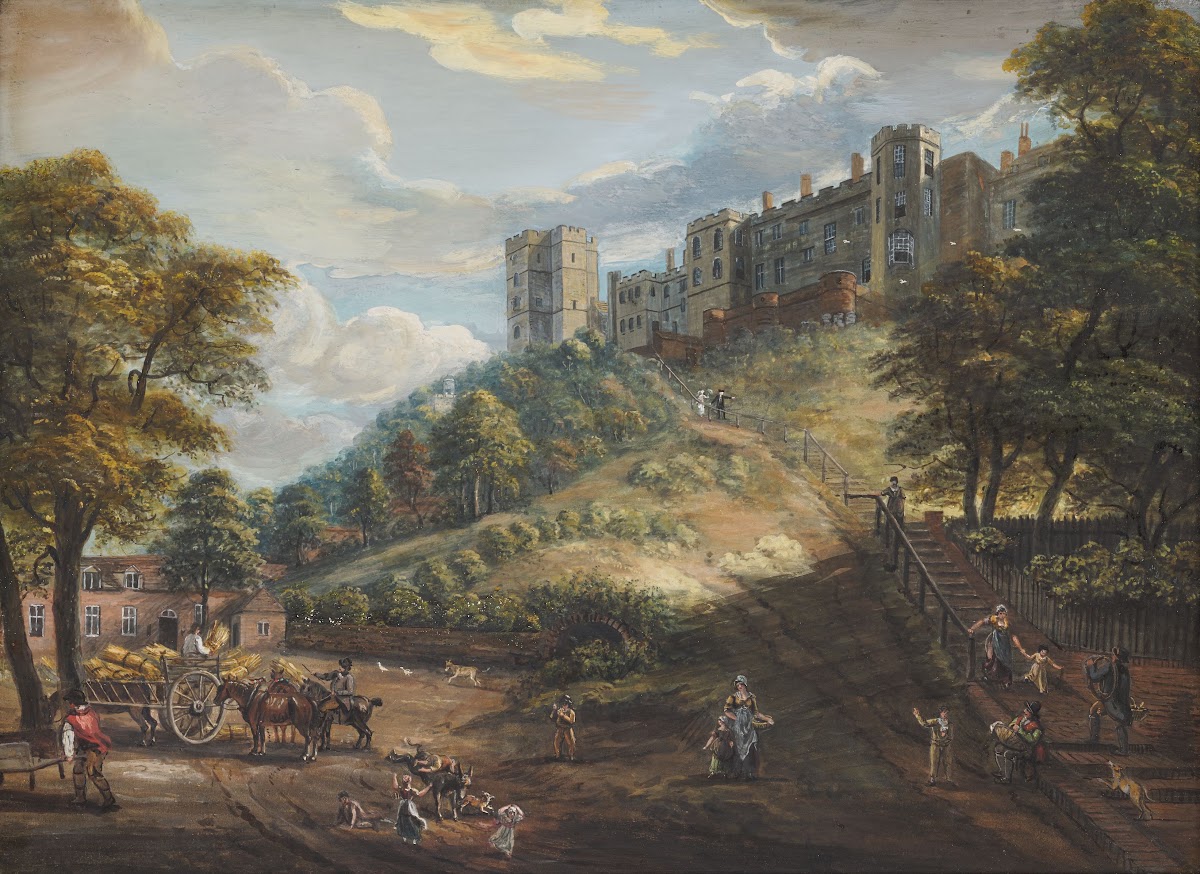 The Hundred Steps Windsor Castle c1725 1809