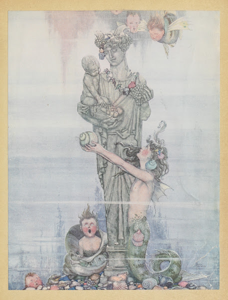 She put the statue in her garden 1913