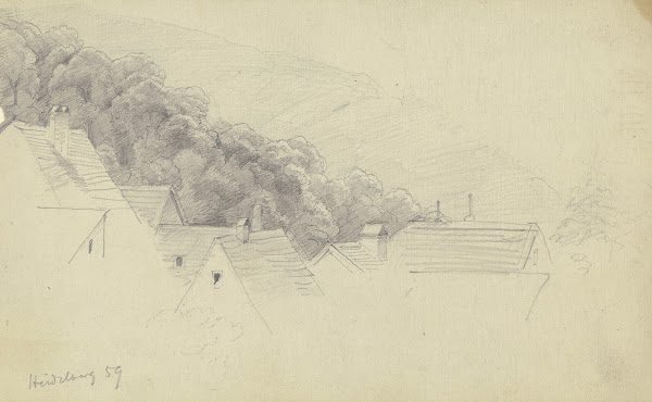 View of Heidelberg 1859