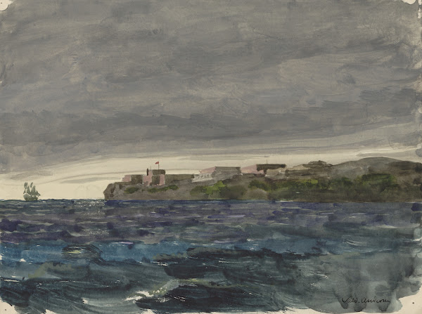 Coast seen from the sea 1895 1928