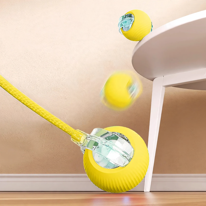 Interactive Spring Ball for Cats with Recharge