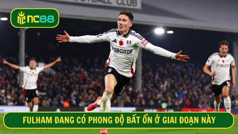 Fulham không thể duy trì chuỗi trận ấn tượng như đầu mùa