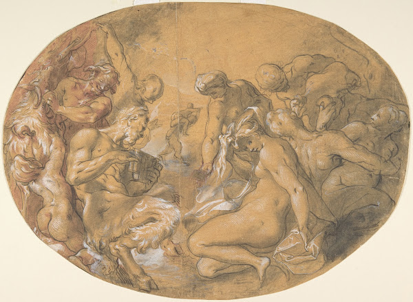 Satyrs and Nymphs ca 1599