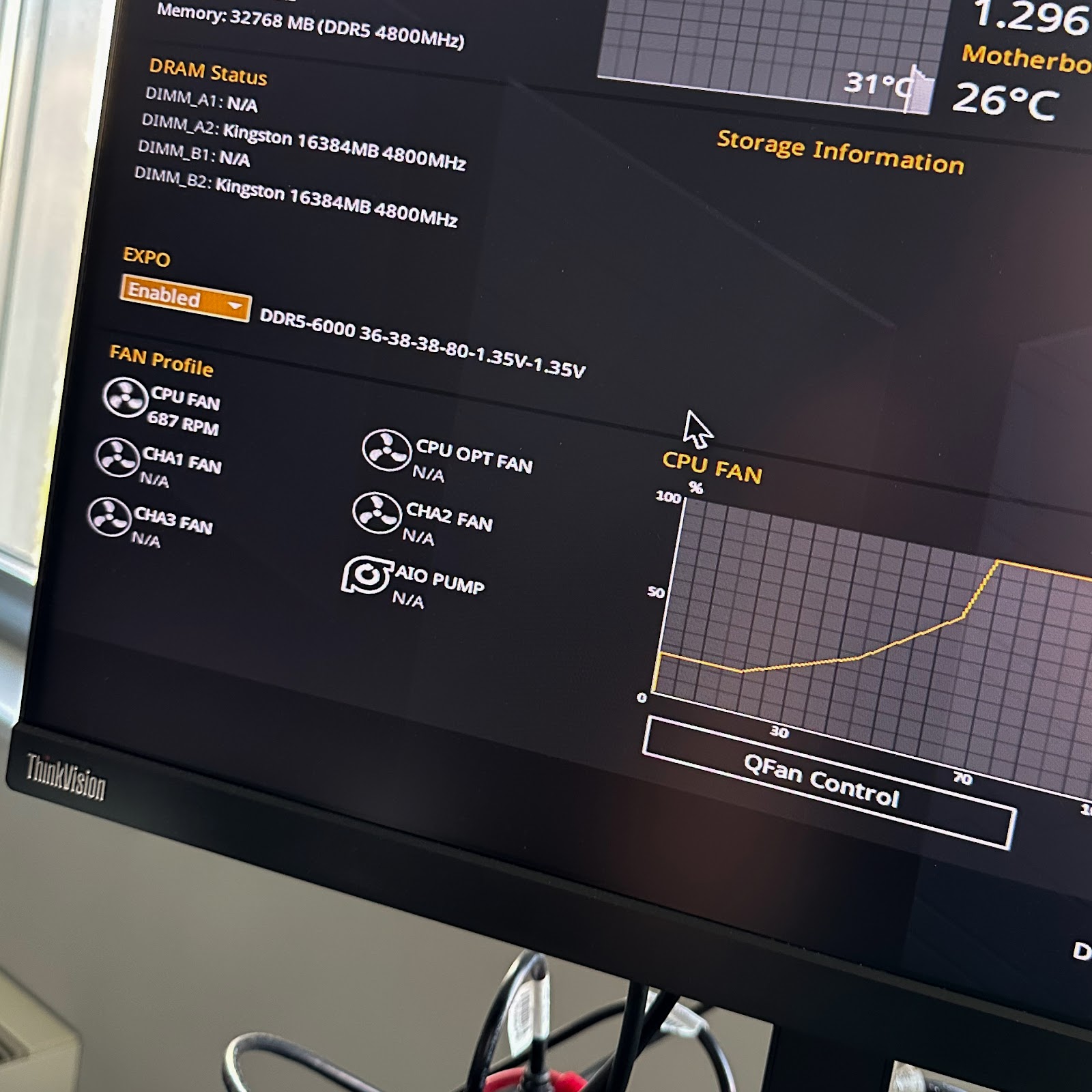 BIOS standardization - configuration station, unified profile, XMP enabled