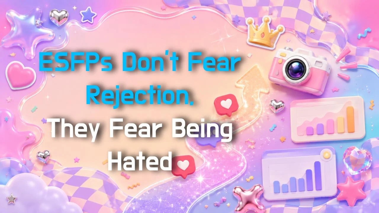 ESFPs Don't Fear Rejection, They Fear Being Hated