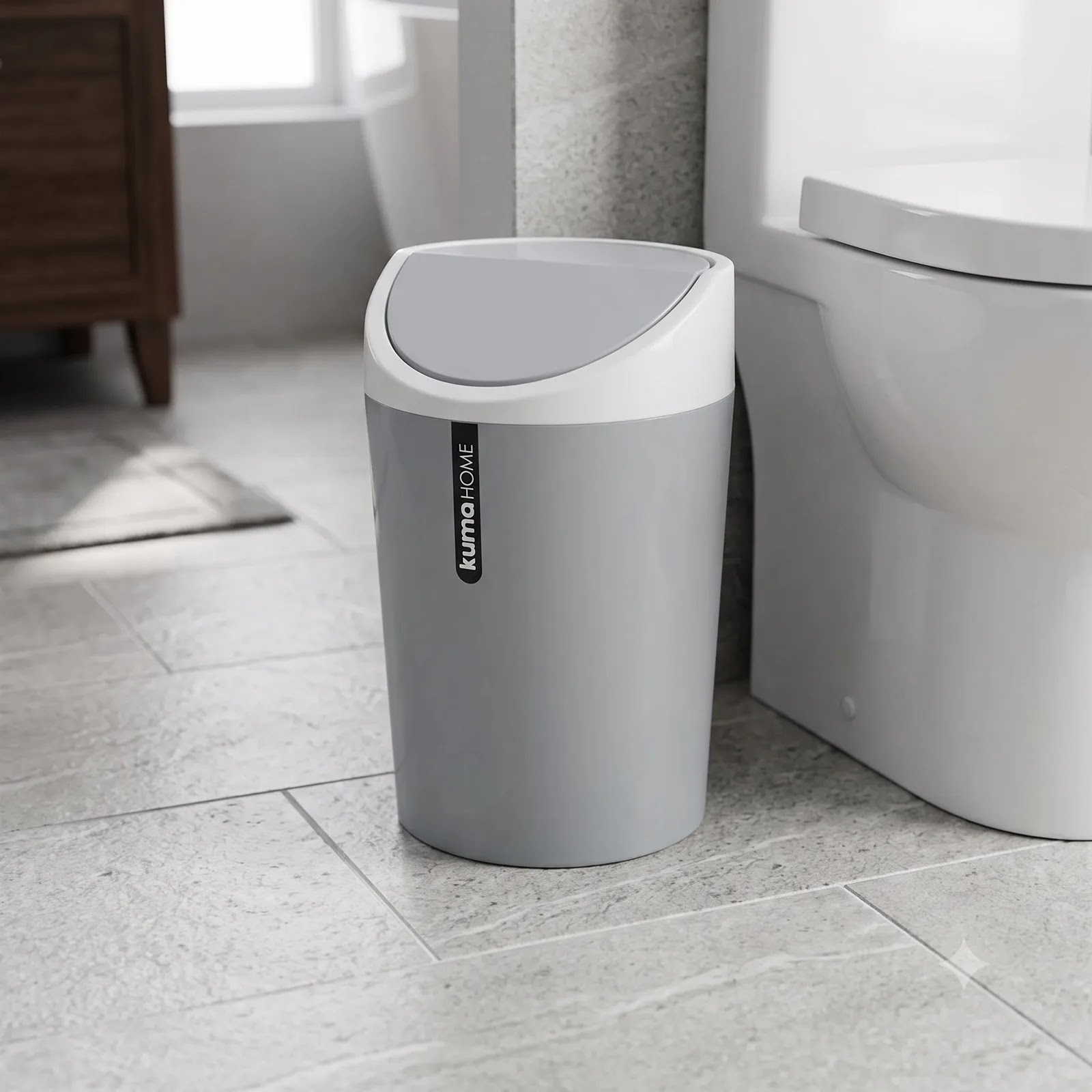 Recipiente De Residuo Rebatible Redondo 5l