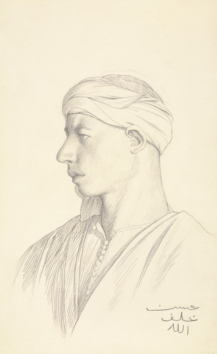 Portrait of an Egyptian Fellah 1856