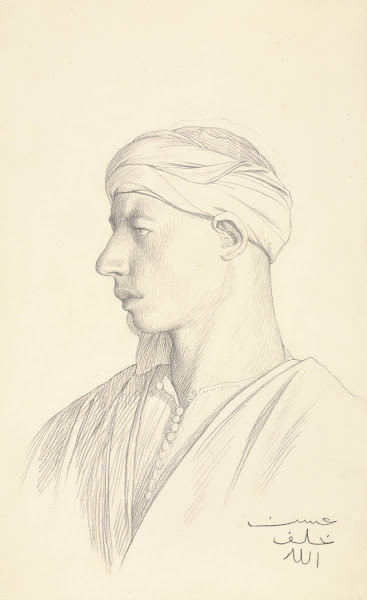Portrait of an Egyptian Fellah 1856