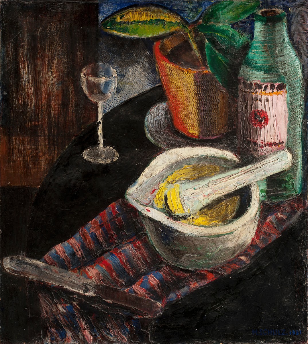 Still Life with a mortar and pestle 1931