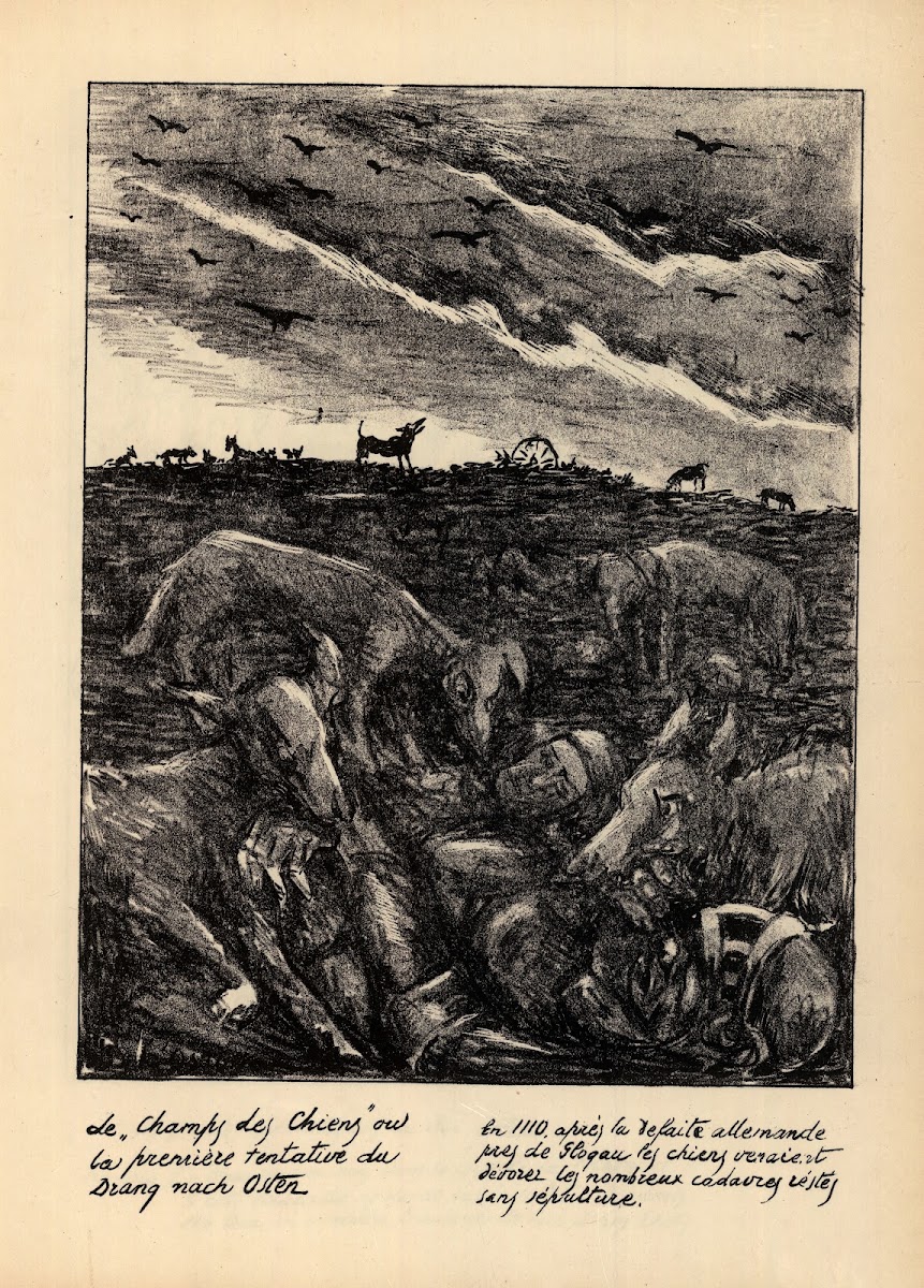 Le Champs aux Chens ou la première tentative du Drang nach Osten 1915