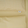 Children's replacement bedding set 3 el Twins Auro Print (calico) fitted sheet yellow