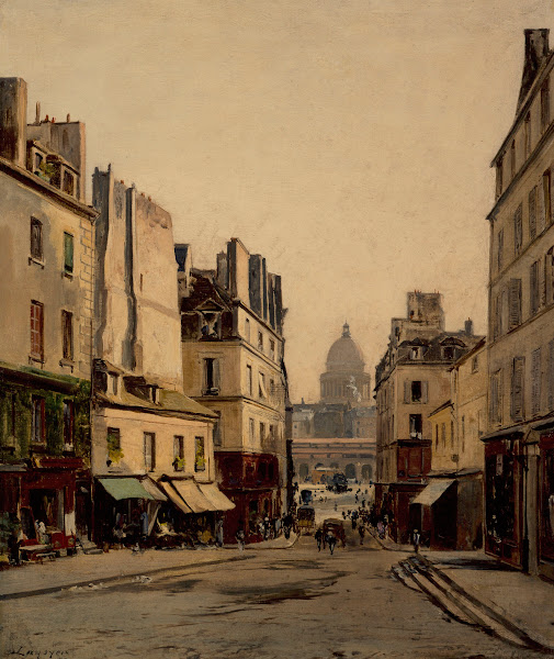 La Rue du Haut Pavé 1888