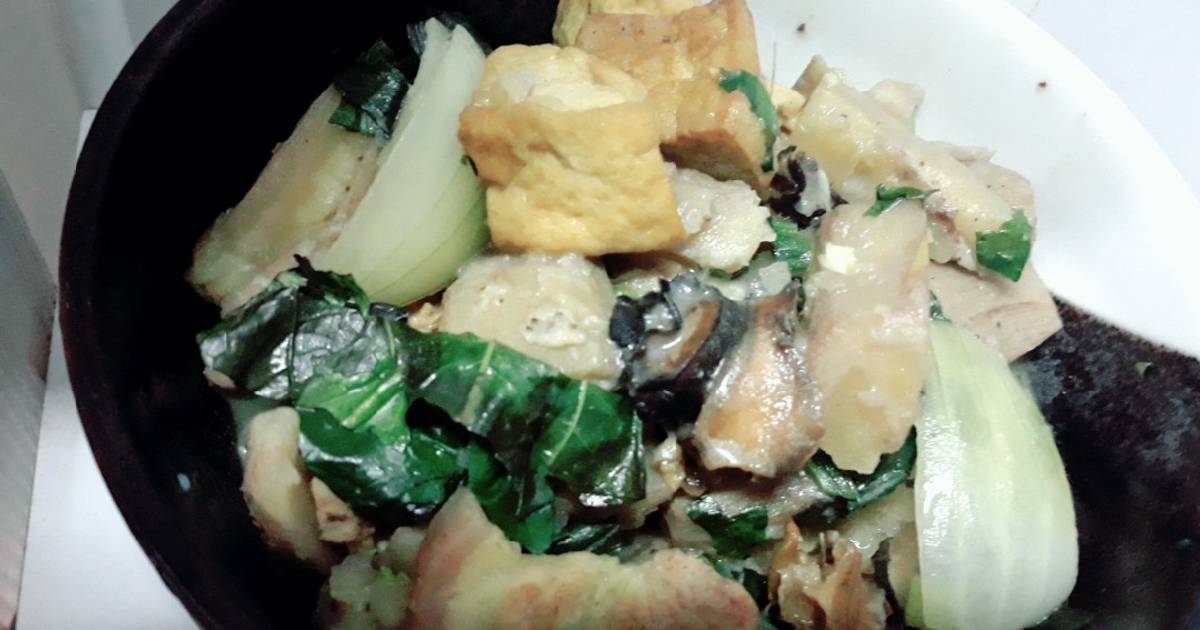 Ốc um chuối đậu
