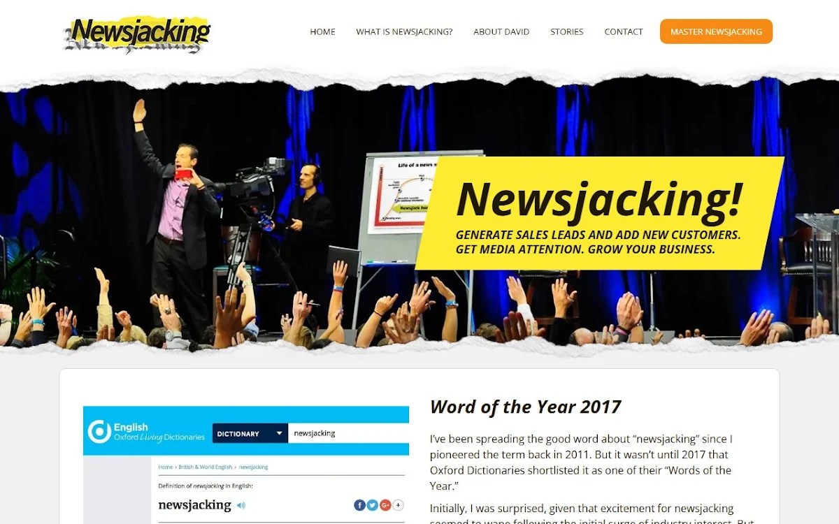 Captura de NewsJack
