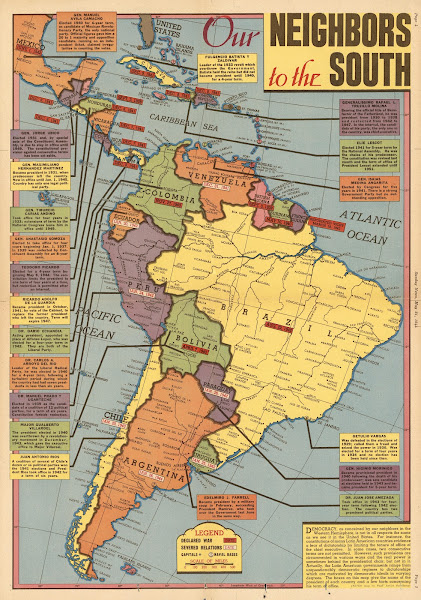 Our Neighbors To The South South America 1944