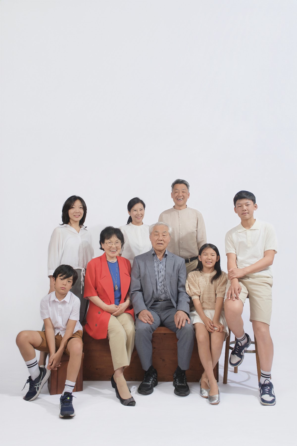Familienfoto im Studio in Oberursel bei Frankfurt