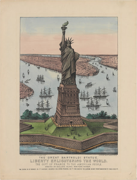 The Great Bartholdi Statue  Liberty Enlightening the World 1885
