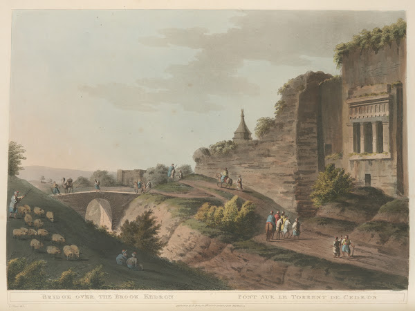 Bridge over The Brook Kedron 1804
