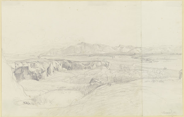 Römische Campagna mit dem Monte Genaro