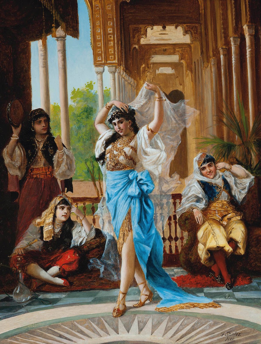 The harem dancer 1888