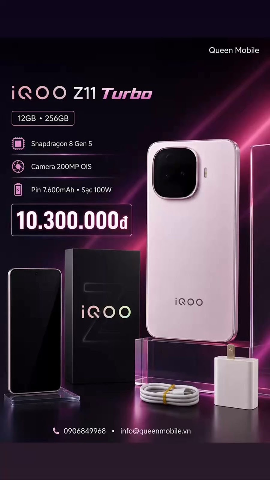 12GB/256GB – SNAPDRAGON 8 GEN 5、200MP カメラ、7,600mAh バッテリー

たったの1030万V…