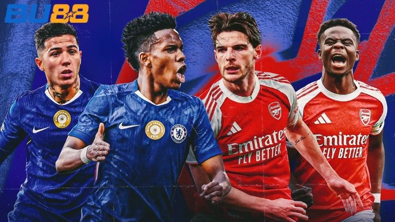 Lịch sử đối đầu giữa hai đội Chelsea vs Arsenal