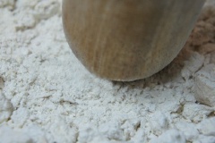 Men cơm rượu giã mịn.