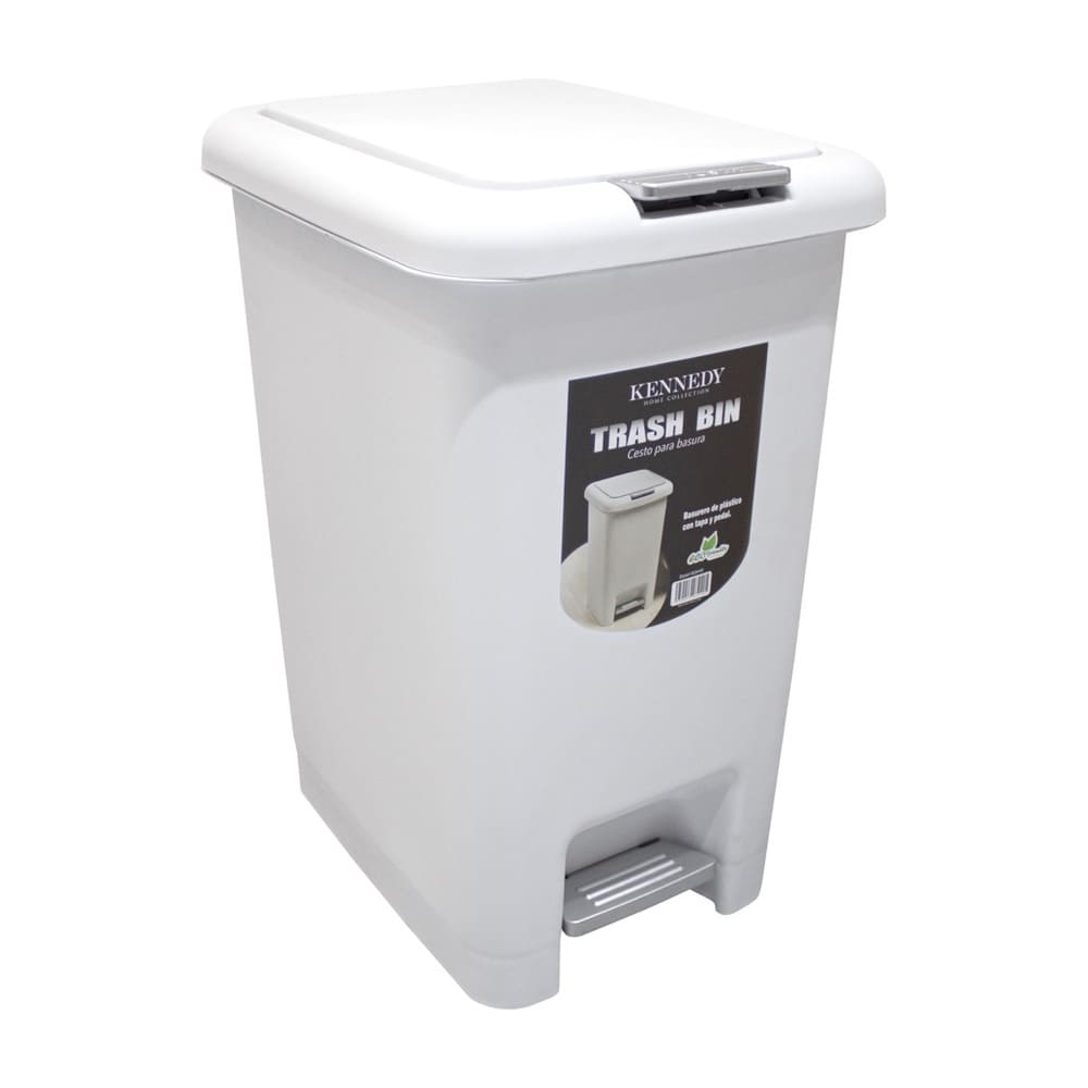 Bote de basura de polipropileno Kennedy Home Collection® de 45 L