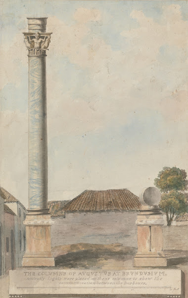 The Columns of Augustus at Brundisium 1785