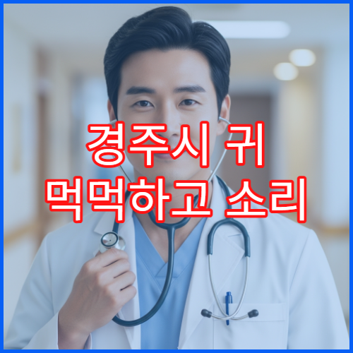 경주시 귀 먹먹하고 소리 잘 안 들릴 때 진료 가능한 병원 안내