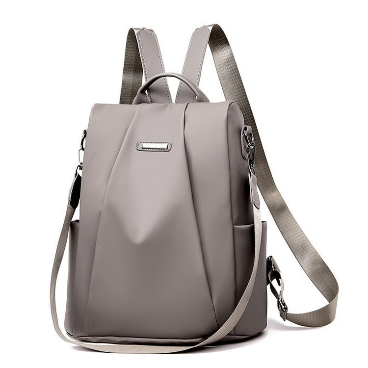 Women's nylon backpack, water-repellent