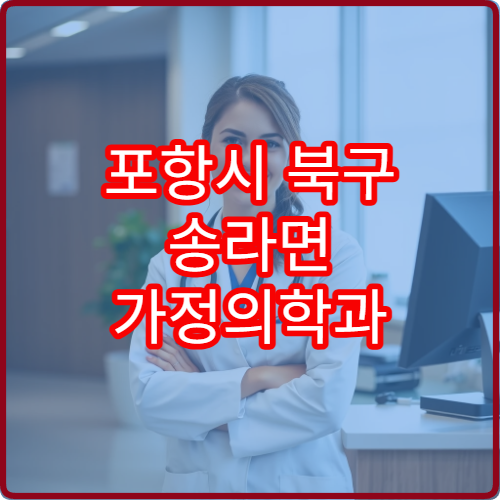 포항시 북구 송라면 가정의학과 설날 명절 연휴 진료 병원
