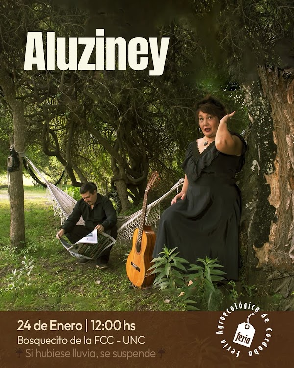 Aluziney en Feria Agroecológica Córdoba