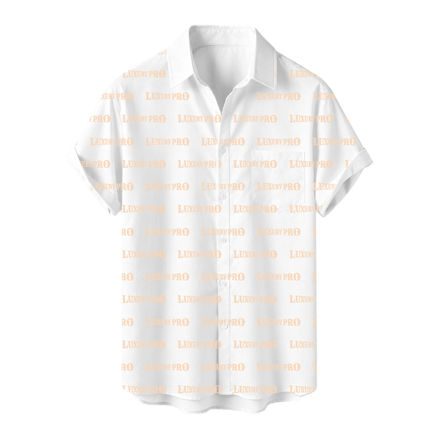AOP MHN Cuban Collar Shirt (4 Way Stretch Fabric)